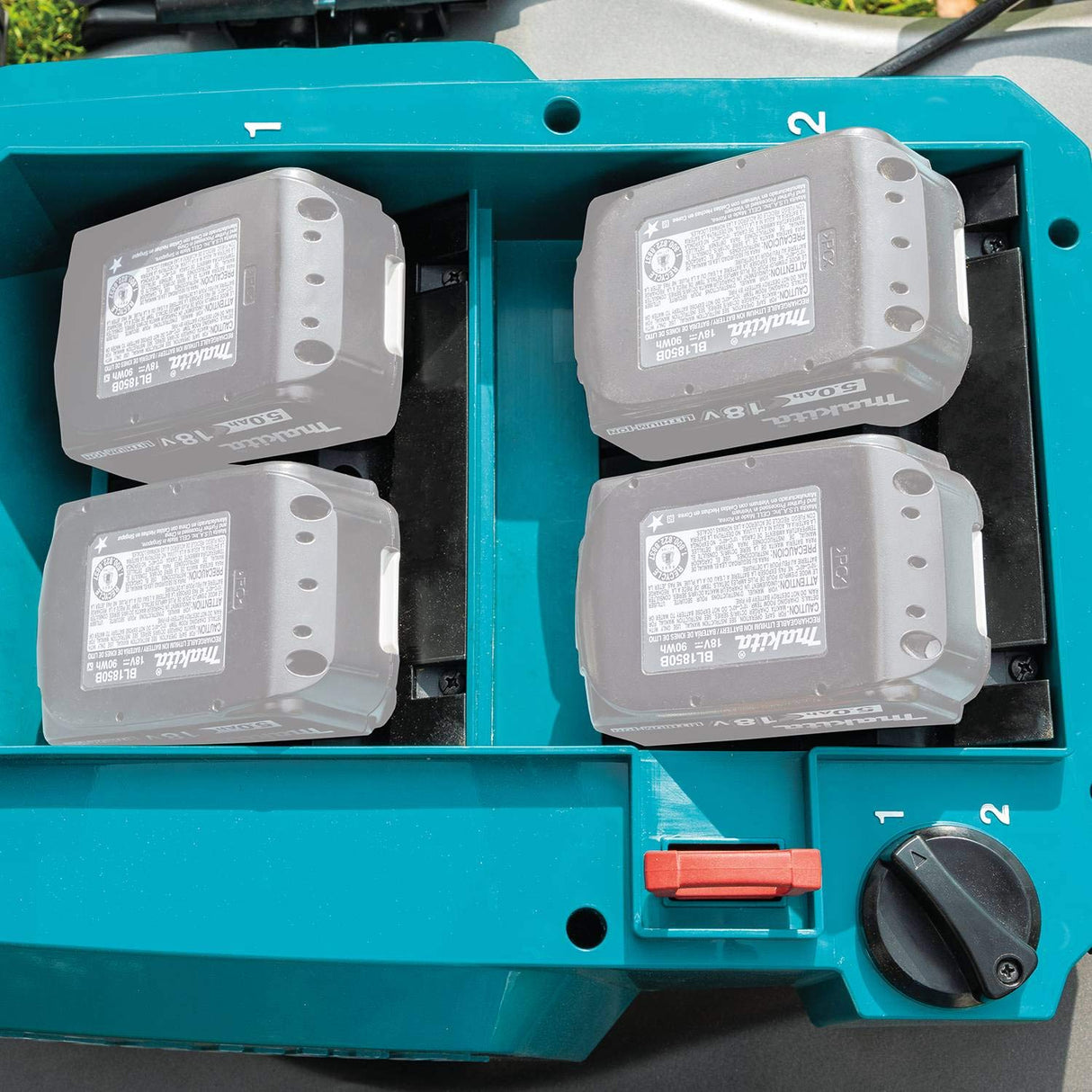 MAKITA DLM533Z - Cortacésped 18Vx2 LXT 53cm Carcasa de Aluminio, tracción