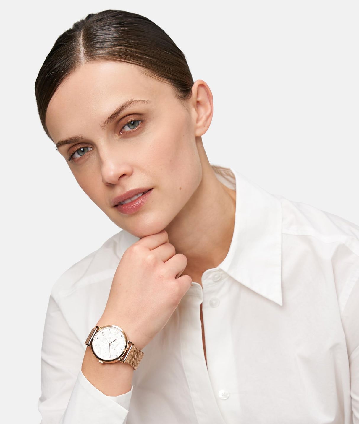 Tamaris Reloj Analógico para Mujeres de Cuarzo con Correa en Acero Inoxidable TT-0180-MQ