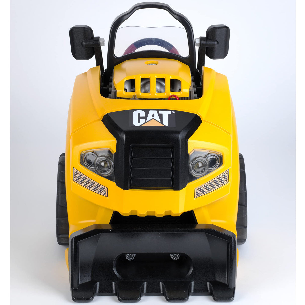 Theo Klein 3206 Motor de camión CAT, Bloque de motor con funciones de reparación instructivas, Faros y bocina a pilas, Dimensiones: 44 cm x 40 cm x 52 cm, Juguetes para niños a partir de 3 años