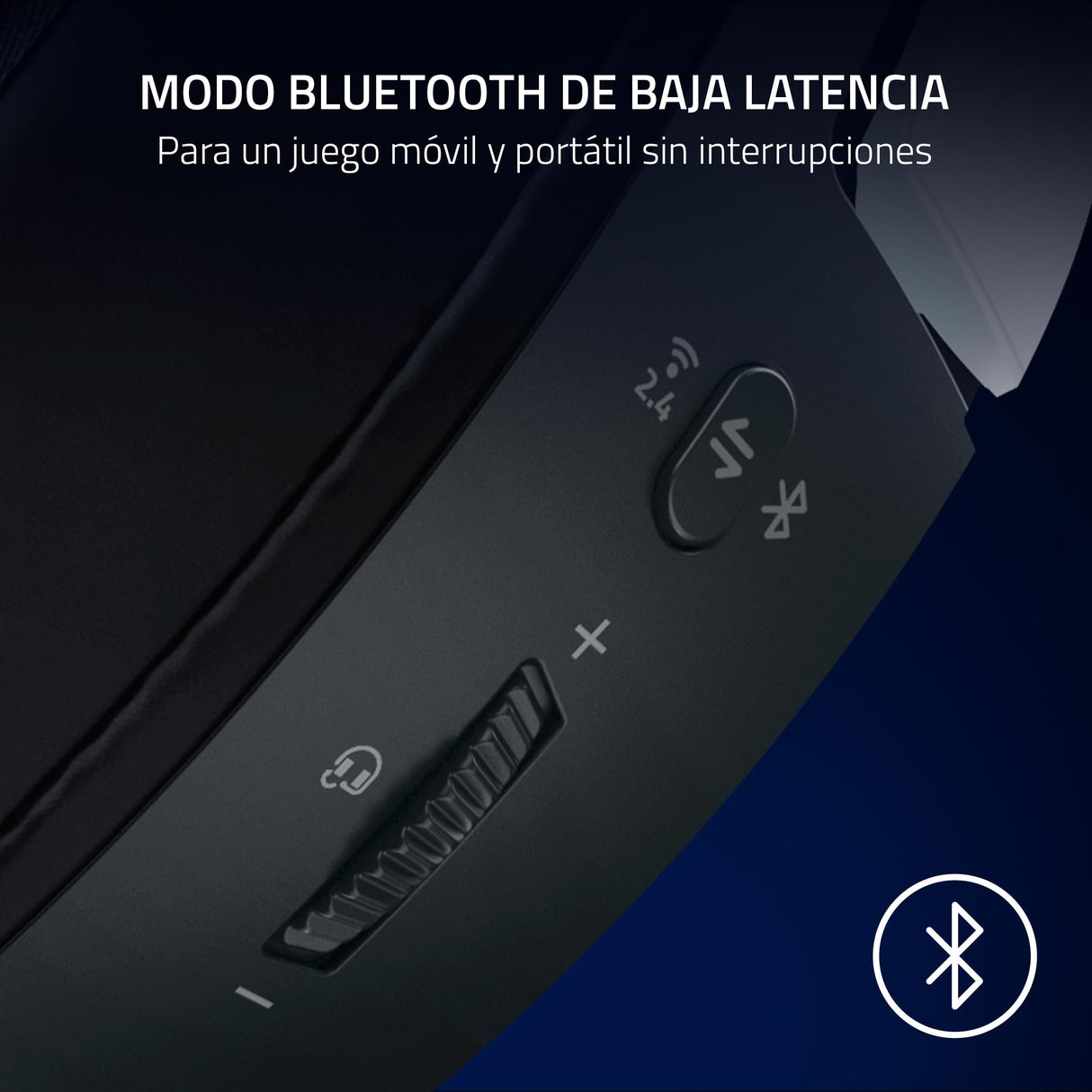Razer Kaira Pro HyperSpeed - Auriculares Gaming Inalámbricos Para PlayStation 5 (Razer HyperSpeed Wireless, HyperSense Haptic, HyperSense Haptic, Micrófono Híbrido Integrado) Negro