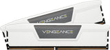 CORSAIR Vengeance DDR5 RAM 32GB (2x16GB) 6400MHz CL32-40-40-84 1.4V AMD Expo Intel XMP 3.0 Memoria de Ordenador de Sobremesa – Blanco (CMK32GX5M2B6400Z32W)