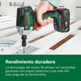 Bosch llave de impacto a batería UniversalImpactDrive 18V-350 (apriete potente y fijación en la obra; par de apriete máx.: 350 Nm; adaptador hexagonal; set de tuercas; sin batería)