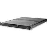StarTech.com Consola para Armario Rack con KVM VGA y Pantalla de 17,3 Pulgadas 1080p HD - 1U, Negro