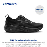 BROOKS Glycerin GTS 22, Sneaker Hombre, Black Black Ebony, 45 EU
