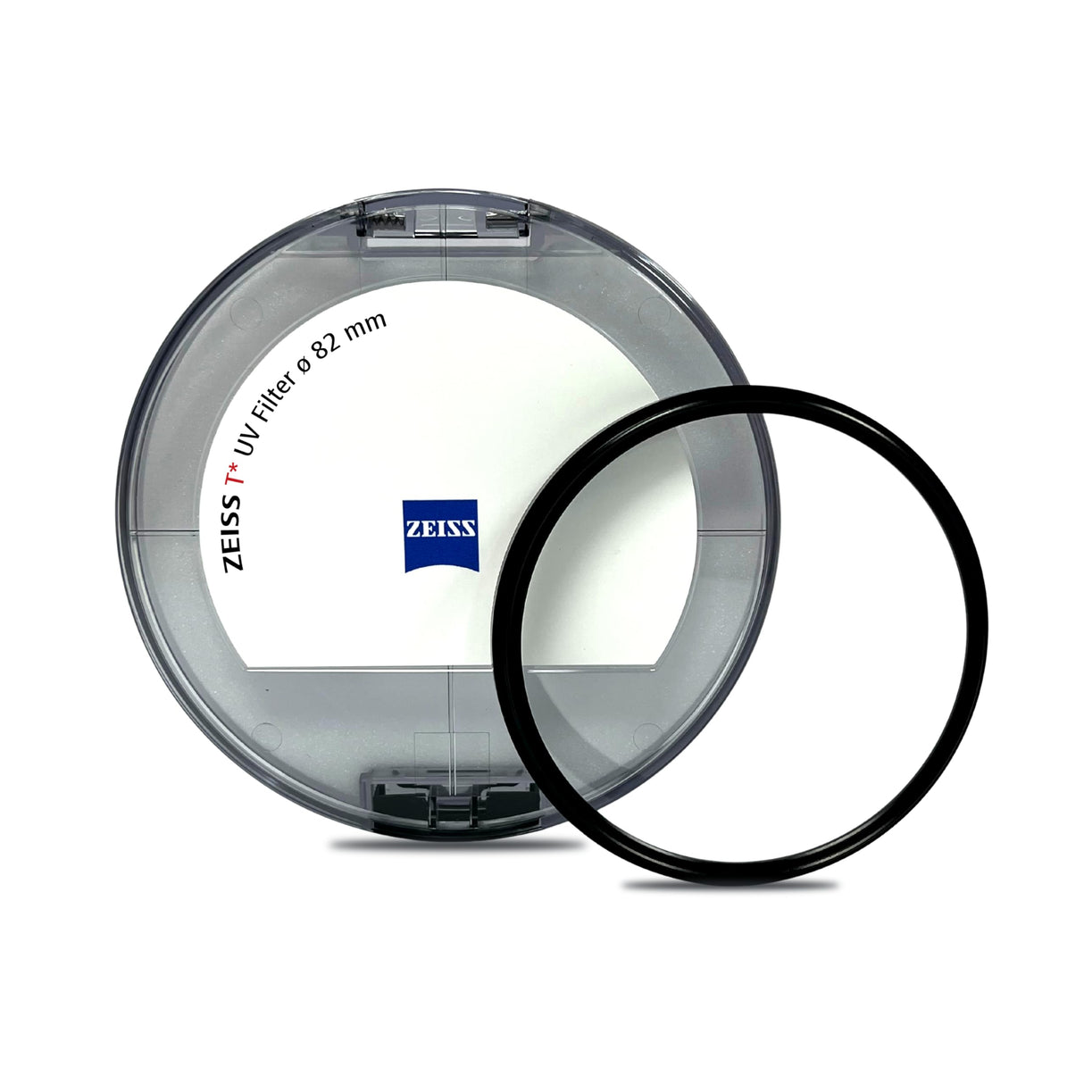 Carl Zeiss 1856-325 T - Filtro UV Circular (82 mm), Color Negro