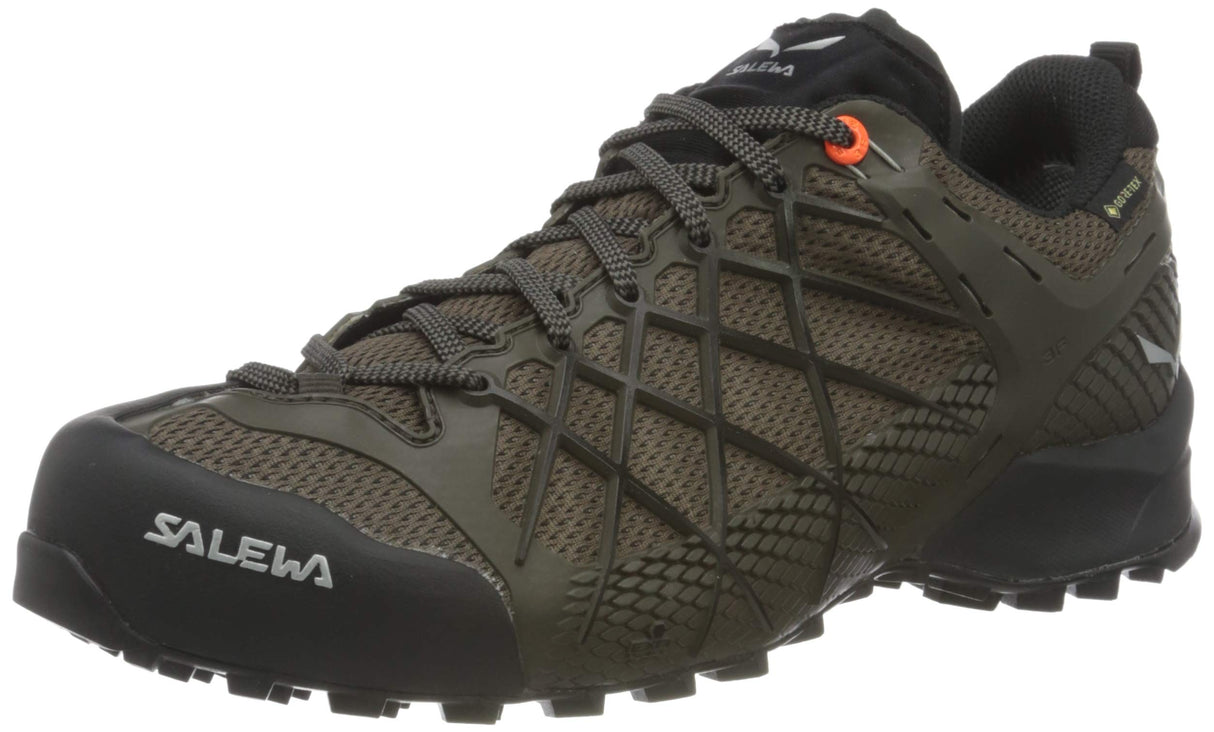 SALEWA MS WILDFIRE GTX, Zapatos de Senderismo Hombre, Black Olive Wallnut, 43 EU