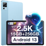 DOOGEE T30 Pro Tablet 11 Pulgadas 2.5K Full HD 1600 * 2560/15 GB RAM + 256 GB ROM(2TB)/Helio G99 2.2GHz/8580mAh Tablet Android/20MP/Dual 4G LTE+5G WiFi/Type-C