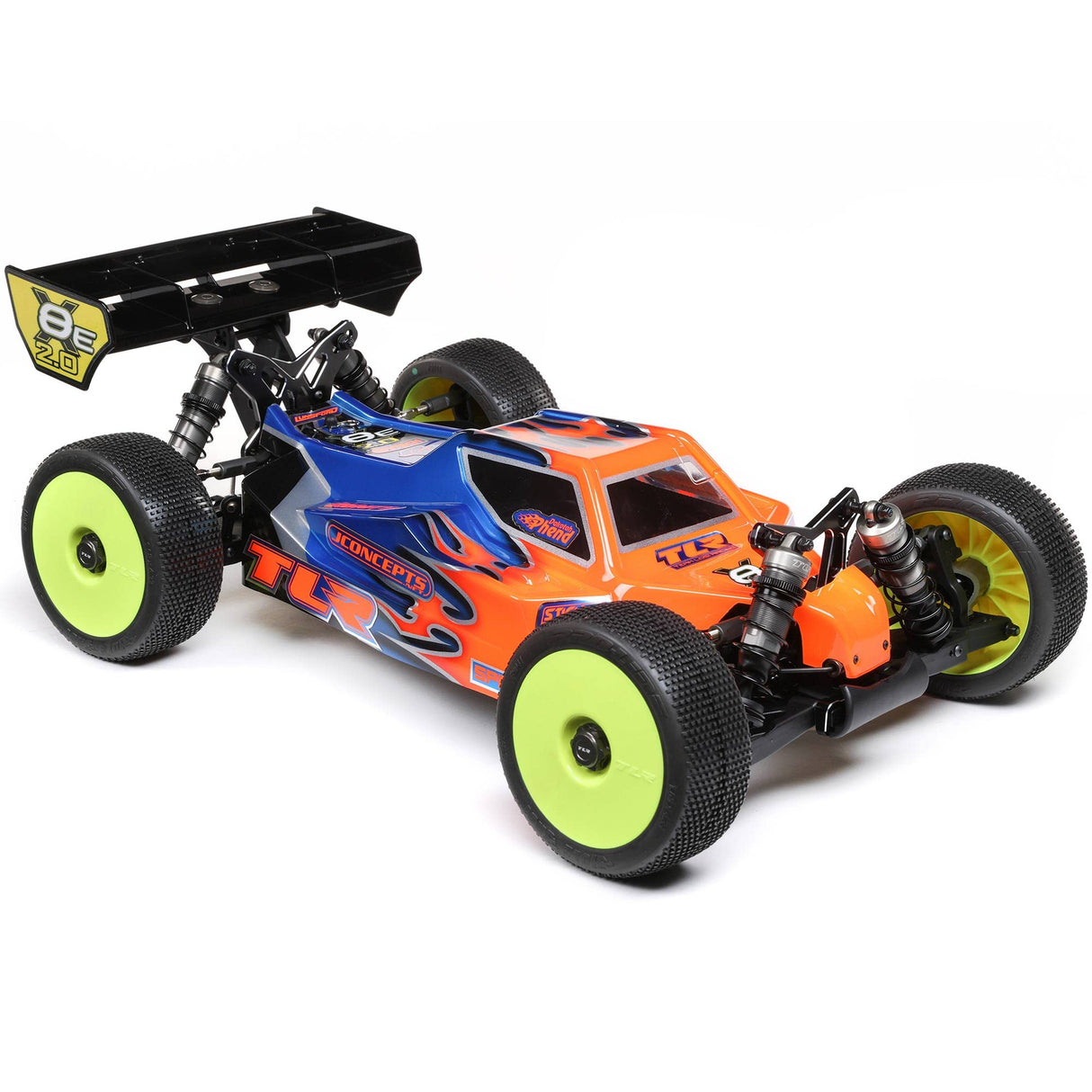 LOSI Team 8IGHT-X/E 2.0 Combo 4WD 1:8 Nitro y Electric Race Buggy Kit