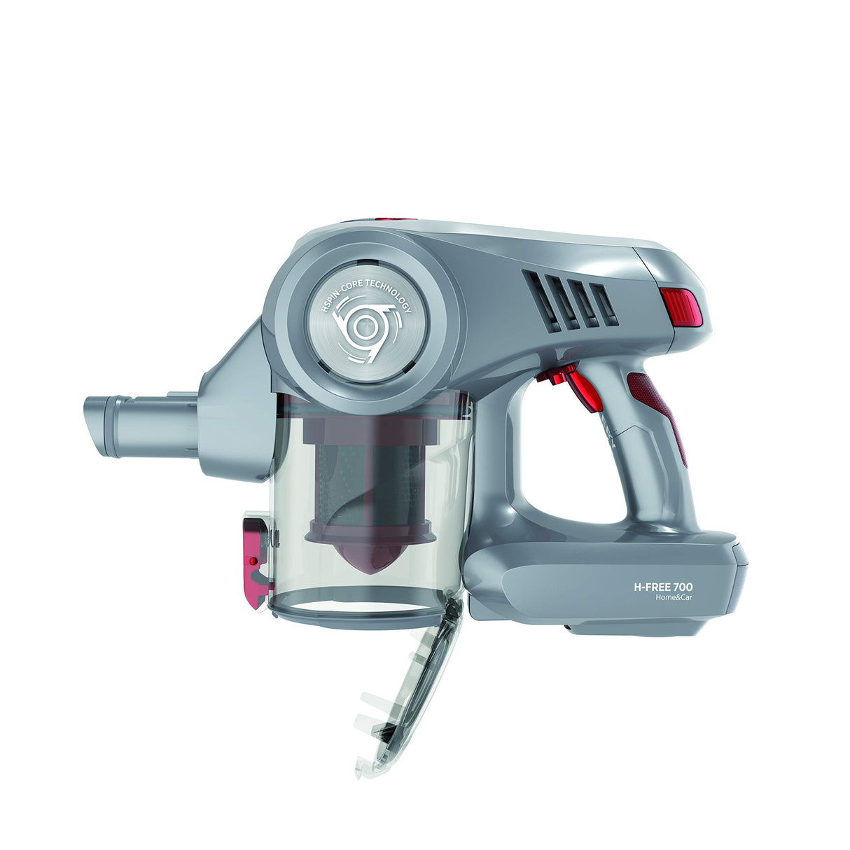 Hoover H-Free 700 HF722AFG Aspiradora Sin Cable, Batería 22V, 35 Minutos, Depósito 0,7 L, Luces LED, Tecnología H-Spin Core