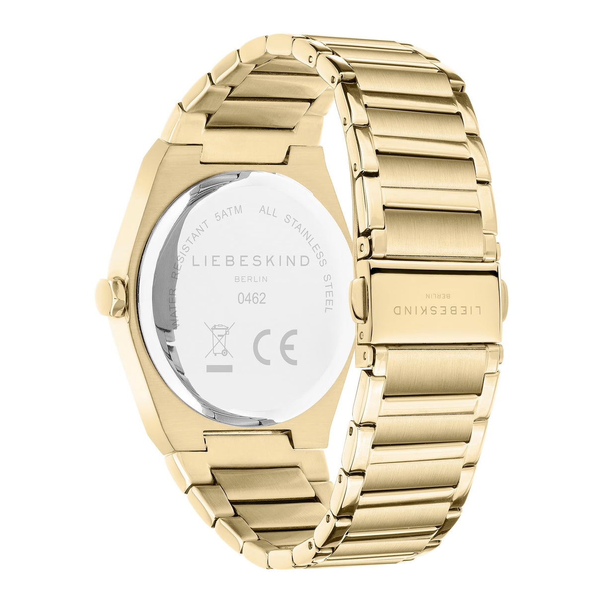 Liebeskind Reloj Analógico para Mujeres de Cuarzo con Correa en Acero Inoxidable LT-0462-MQ