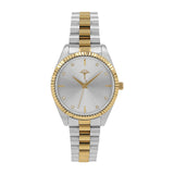 JOOP! Reloj analógico de Cuarzo para Mujer con Pulsera de Acero Inoxidable, Color Plateado, Resistente al Agua hasta 10 Bares, Viene en una Caja de Regalo, 2039568