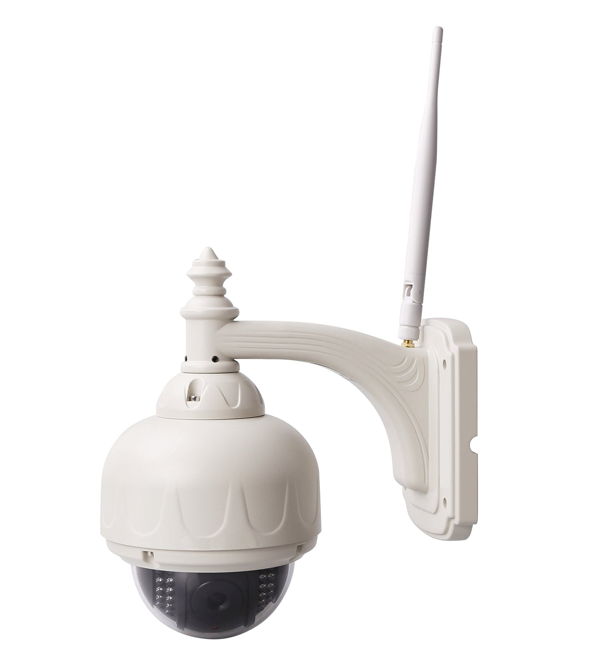 LKM Security LKM-IPCEH01WH - Cámara IP inalámbrica de Exterior P2P, HD 720P, Color Blanco