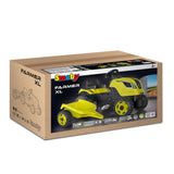 Smoby- Tractor Infantil con Pedales Farmer XL Verde, Muy Resistente, con Remolque, Volante con Bocina, Asiento Ajustable, A Partir de 3 Años (7600710130)