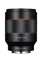 Samyang SAMAF50SONY - Objetivo AF 50mm F1.4 Sony FE, color negro