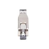 StarTech.com Dongle Conversor de Medios de Fibra Gigabit a Ethernet RJ45 - Alimentado por PoE - Mono/Multimodo - Metal