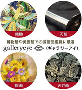 Kenko Gallery Eye 001462 - Monocular de 4 x 12 cm, Revestimiento múltiple, Distancia de Enfoque más cercana, 19 cm, Fabricado en Japón, para visualización de Arte, Color Negro