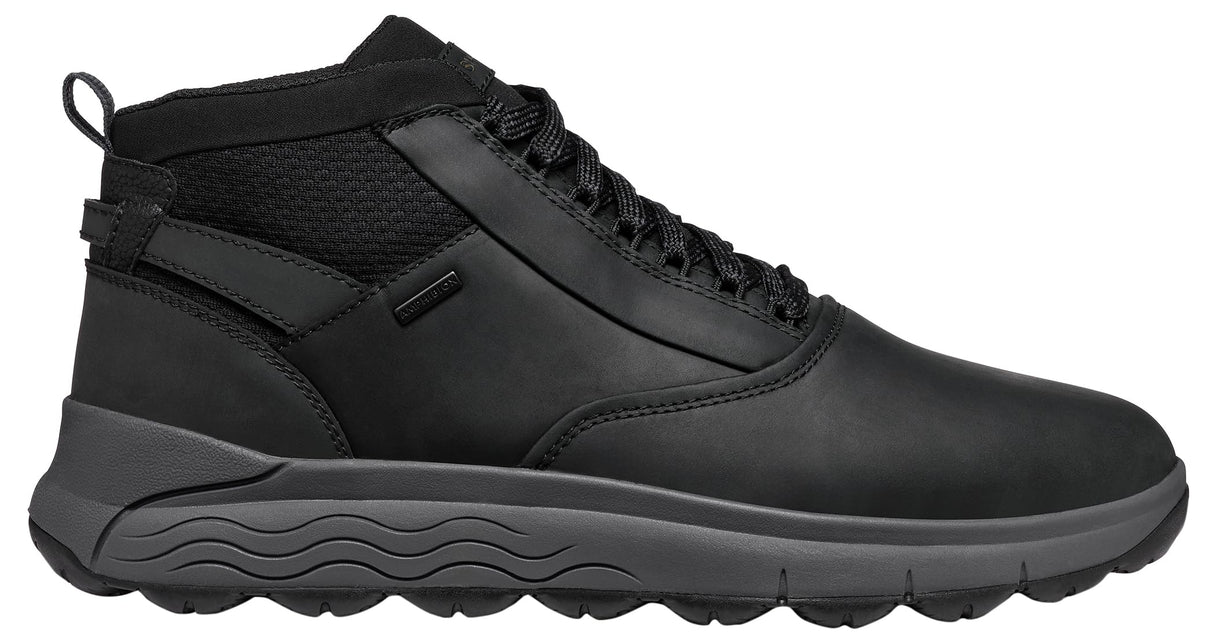 Geox U Spherica 4x4 B ABX, Bota de Tobillo Hombre, Negro, 42 EU