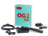 Qviart OG2 4K Receptor Linux TV por IP Stalker UHD 2160p Define OS E2 Multiroom, Xtream, Youtube, Personalizable