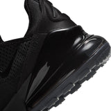 Nike W Air MAX 270, Zapatillas de Deporte Mujer, Negro (Black/Black/Black 006), 38.5 EU