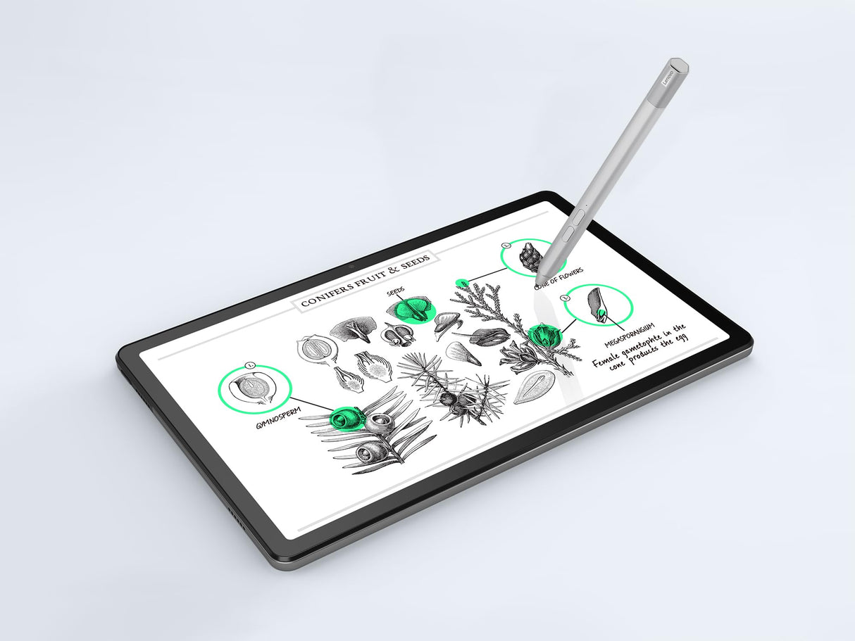 Lenovo Tab M10 Plus (3rd Gen) - Tablet de 10.61" 2K (Qualcomm Snapdragon SDM680, 4GB de RAM,128GB ampliables hasta 1TB,4 Altavoces,WiFi + Bluetooth,Android 12) Precision Pen 2 + Funda - Gris Oscuro