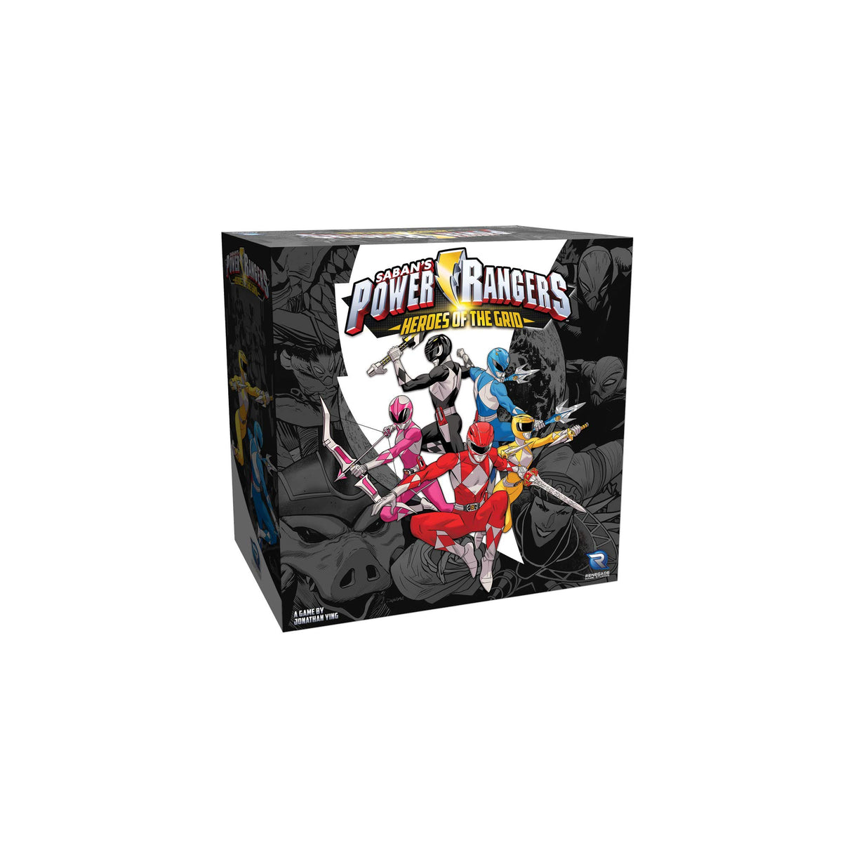 Renegade Game Studios Renegade Game Studio RGS0850 Power Rangers: Heroes of The Grid, Mixed Colours