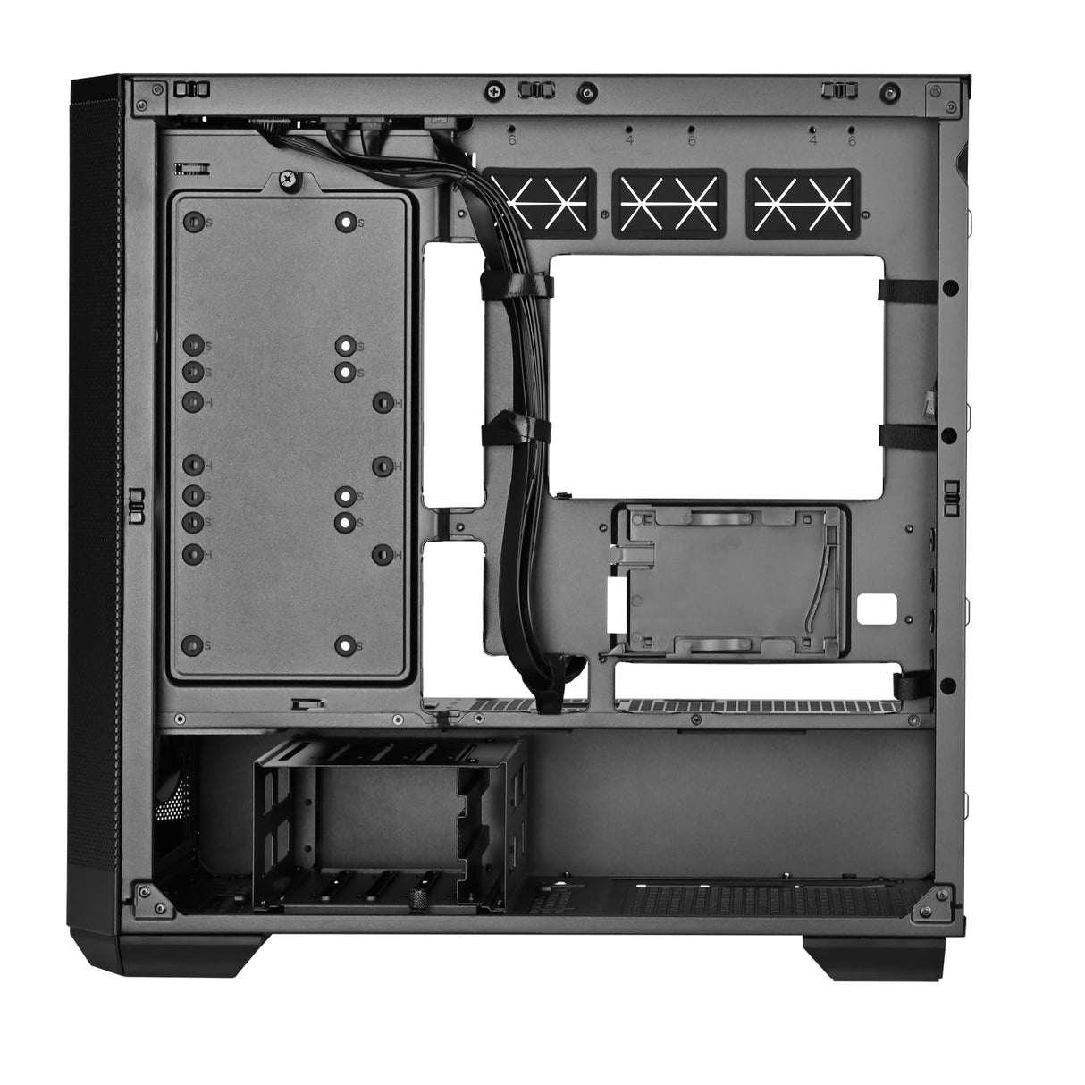 SilverStone Technology Seta H2M, Compatible con Placas Bases con Conectores orientados hacia la Parte Posterior, SST-SEH2M-B
