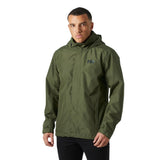 Helly Hansen Hombre Chaqueta Impermeable Dubliner, Verde, 3XL