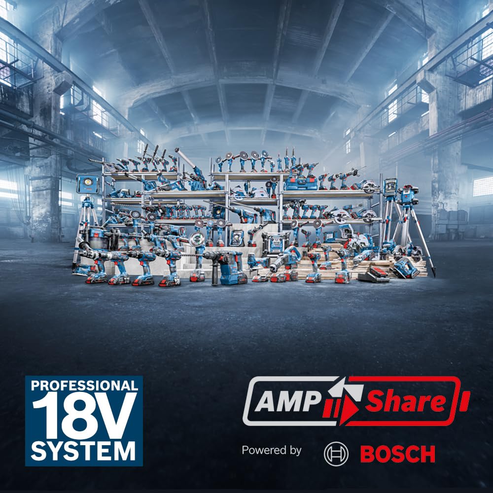 Bosch Professional 18V System clavadora madera batería GNH 18V-64 MD (modo disparo por impacto simple, apto para clavos: 32-64 mm, 1,8 mm y ángulo de clavado de 34°, sin baterías ni cargador)