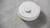 roborock S7 Robot Aspirador, con succión de 2500 Pa, Limpieza sónica, reconocimiento ultrasónico de alfombras (Blanco)