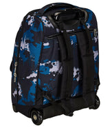 Seven Trolley Fijo, GreenScreen, Azul, 2 en 1, Doble Uso, Trolley y Mochila, Mochila Escolar de Viaje, niño niño, Turquesa, Talla única, Escolar