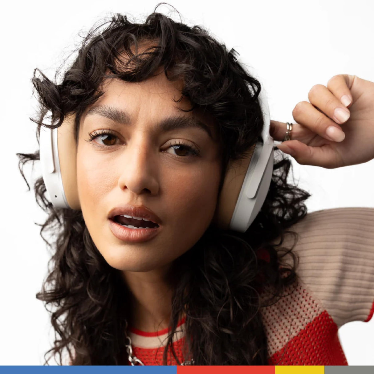 Skullcandy Hesh ANC Cascos Over-Ear Inalámbricos con Cancelación de Ruido, 22 h de Autonomía, Micrófono, Compatibles con iPhone Android y Dispositivos Bluetooth - Blanco