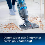 BISSELL Vac & Steam Aspirador y limpiador a vapor 2 en 1, (1600W)