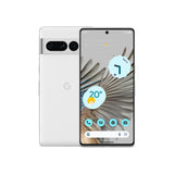 Google Pixel 7 Pro - Teléfono móvil 5G Android libre con teleobjetivo, objetivo gran angular y batería de 24 horas de duración - 128 GB, Nieve