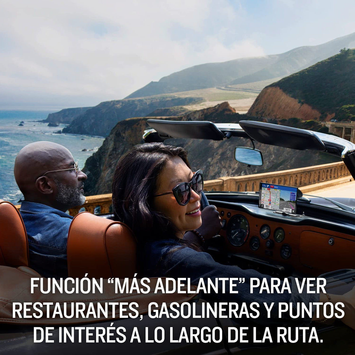 Garmin DriveSmart 66 EU MT-S, navegador GPS para coche de 6" con mapas de toda Europa de por vida y tráfico en directo