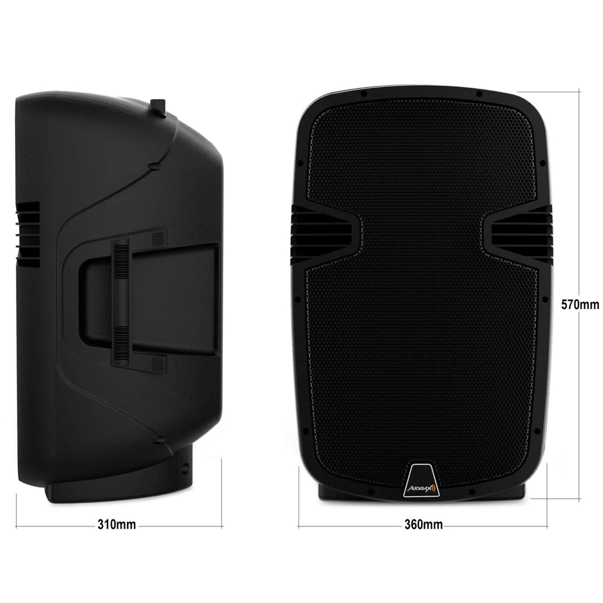 Audibax Arkansas 12 Altavoz Profesional Bluetooth 12 USB, 600 Watios