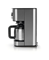 BEEM FRESH-AROMA-SWITCH Cafetera de filtro - Thermo | Acero inoxidable | Jarra térmica de 1 l | Elegante rueda de control | Temporizador de 24 horas | 800 W | Para 4-8 tazas