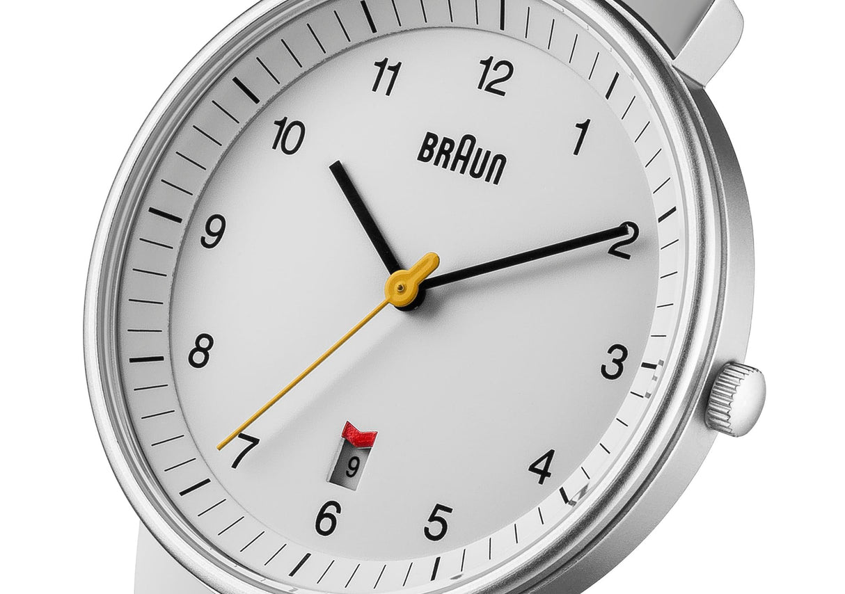 Braun Classic Gent Reloj para Hombre Analógico de Cuarzo japonés con Brazalete de Acero Inoxidable BN0032WHSLMHG