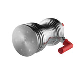 "PULCINA" CAFETERA 6 TAZAS INDUCCIÓN ROJA