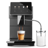 Cecotec Cafeteras Superautomática Cremmaet Tempo. Cafetera Superautomática Con Pantalla Tft de 7", 13 Recetas de Café, 6 Perfiles de Usuario, 1350 W de Potencia, 19 Bares de Presión.