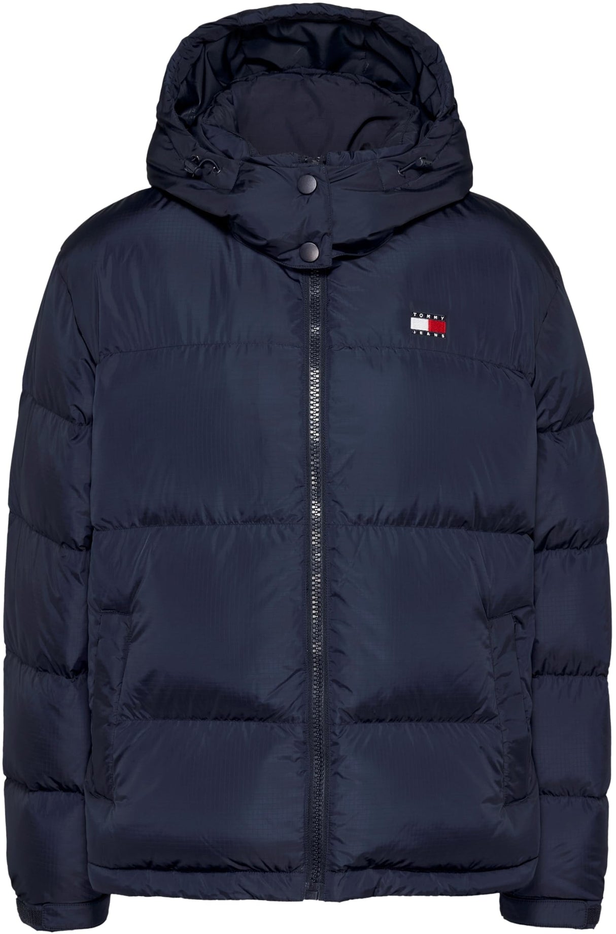 Tommy Jeans Cazadora Acolchada Mujer Alaska Impermeable, Azul (Dark Night Navy), XL