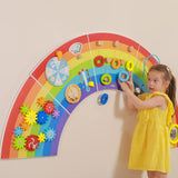 VIGA Toys Wall Activity Panel-Rainbow (44642)