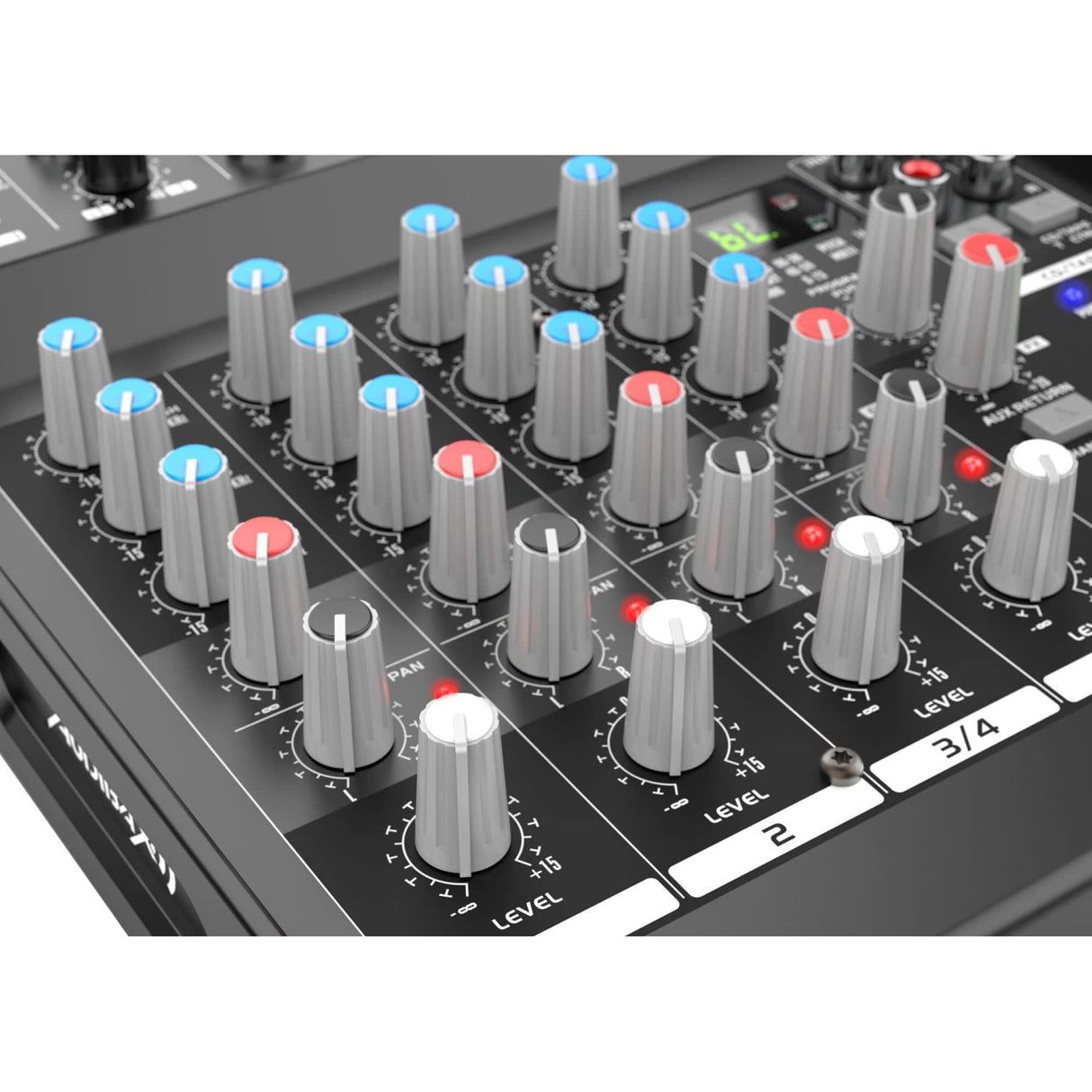 Audibax 802 FX Mesa Mezclas 6 Canales y Efectos