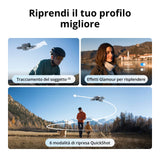 DJI Flip,Drone con cámara 4k adulto, mini drone con cámara, < 249g, drone función sígueme, 13km transmisión de vídeo, arranque manual,retorno automático,31min tiempo de vuelo,con delantal ((RC 2))