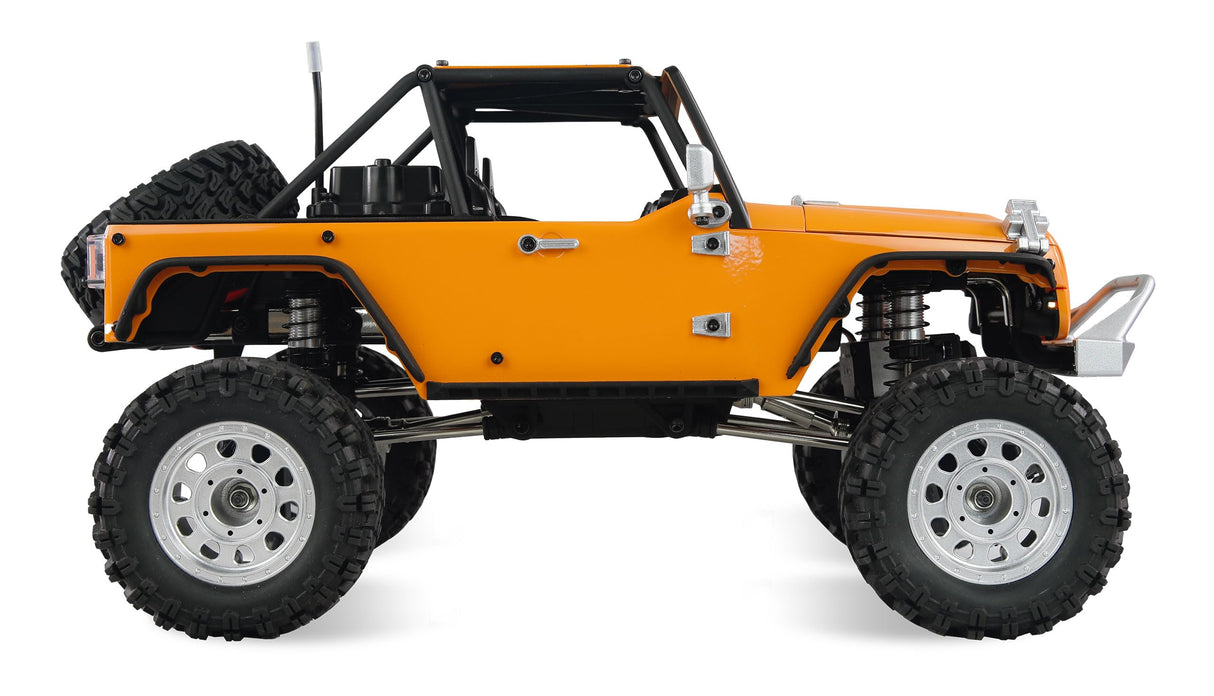 Amewi Hyper Go SC+ Scale Crawler Pro Version brushless FOC 1:12 RTR Amarillo RC teledirigido