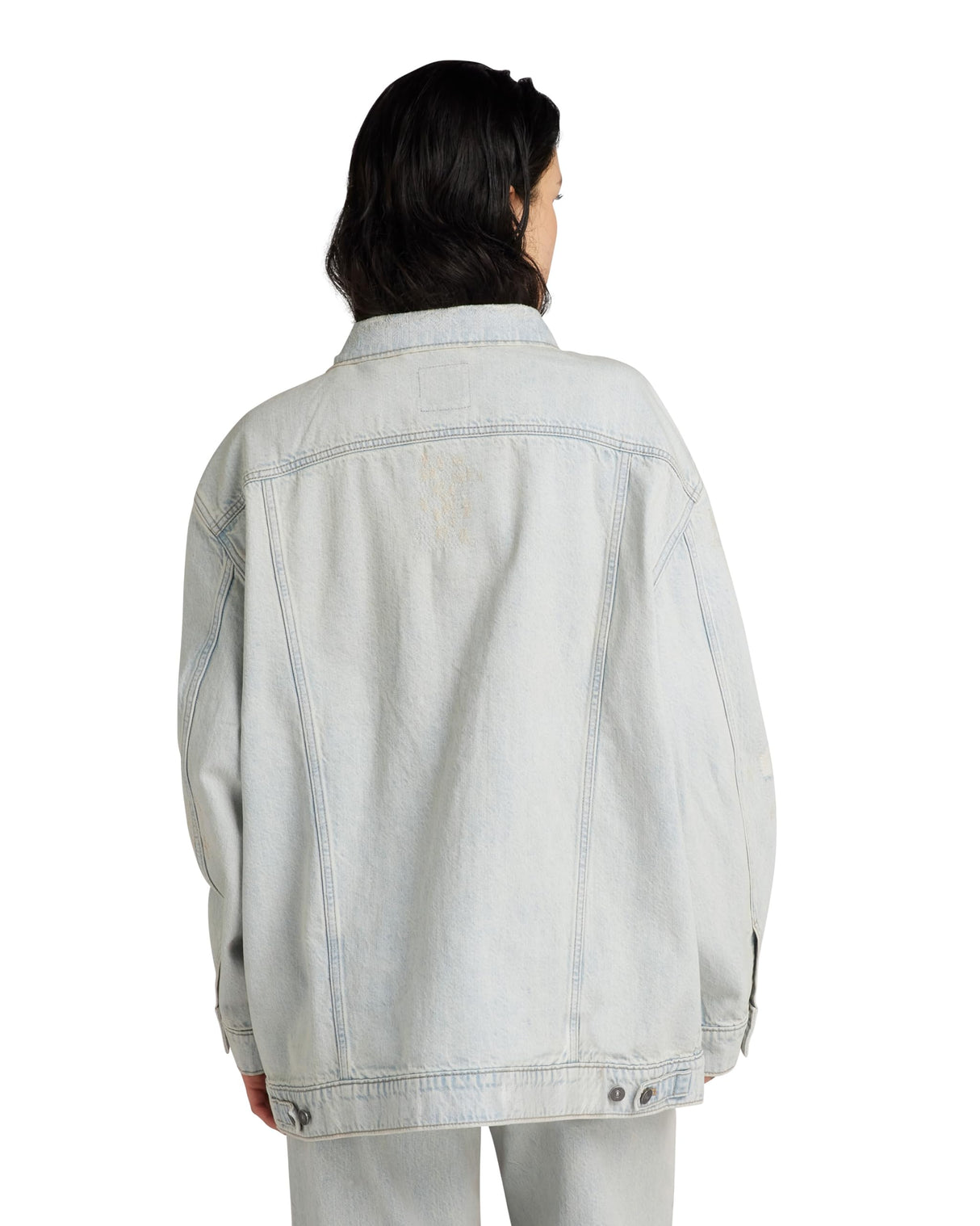 G-STAR Para Mujer Chaqueta Oversized Denim, Azul (vintage akoya blue D24340-D536-G327), XL