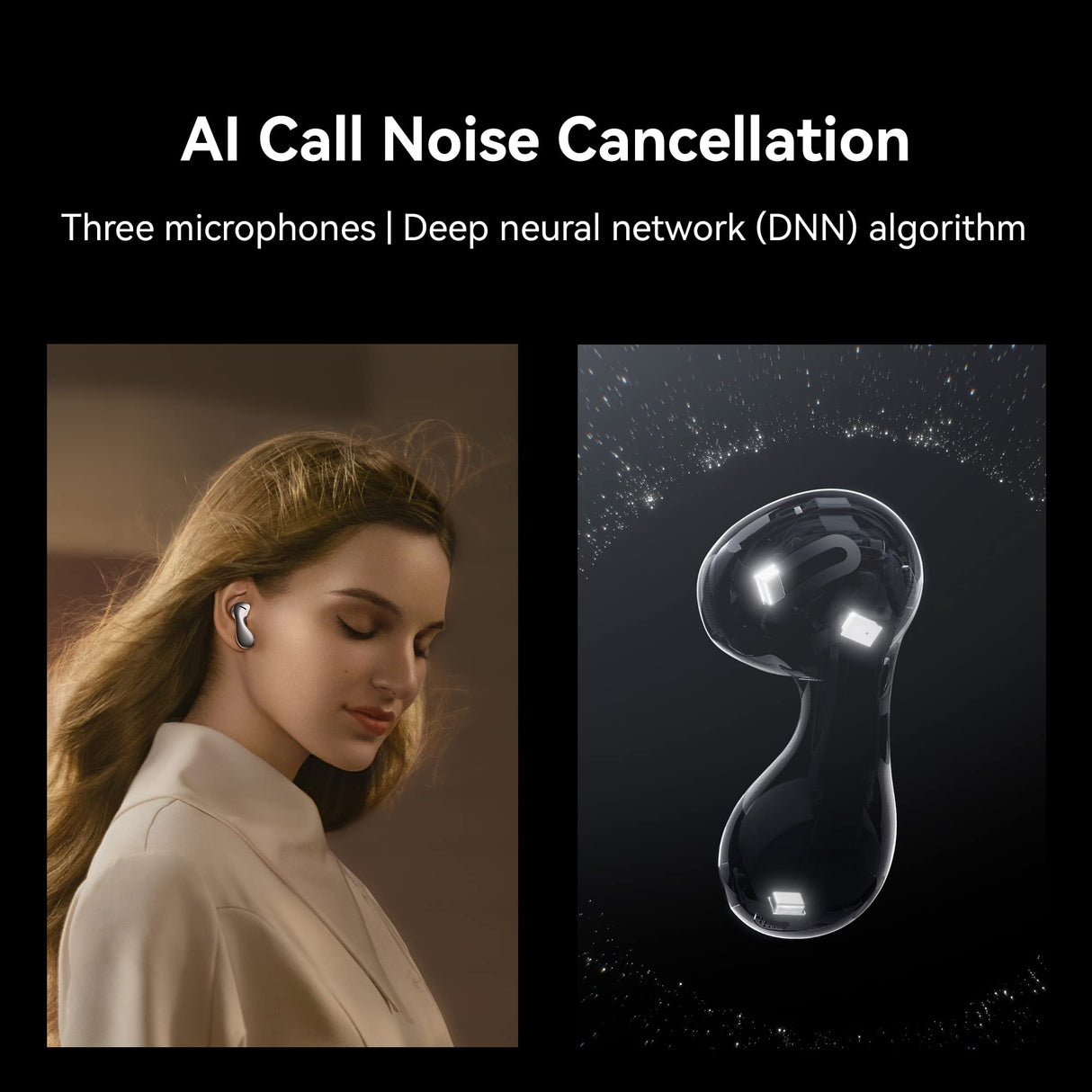 HUAWEI FreeBuds 5 Auriculares inalámbricos Bluetooth 5.2, iOS & Android, con Certificado de Alta resolución, diseño Open-fit, Doble conexión, 30 Horas de duración de la batería, IP54, Plateada