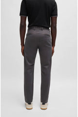 BOSS Chino_slim, Pantalones Planos Hombre, Grey20, 33W / 32L