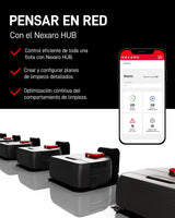 Robot Aspirador NR 1500 para Limpieza de Suelos – Vacuum Cleaner con Licencia HUB 36 Meses, Certificado TÜV y Filtro HEPA – para 400m² y 250 min de autonomía – Ideal para Uso Comercial