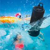 Hama | Altavoz Bluetooth Twin 3.0 (Altavoz Inalámbrico, Gran Potencia, Resistente al Agua IP67, Se Puede Dividir en 2 Altavoces Individuales) Color Negro