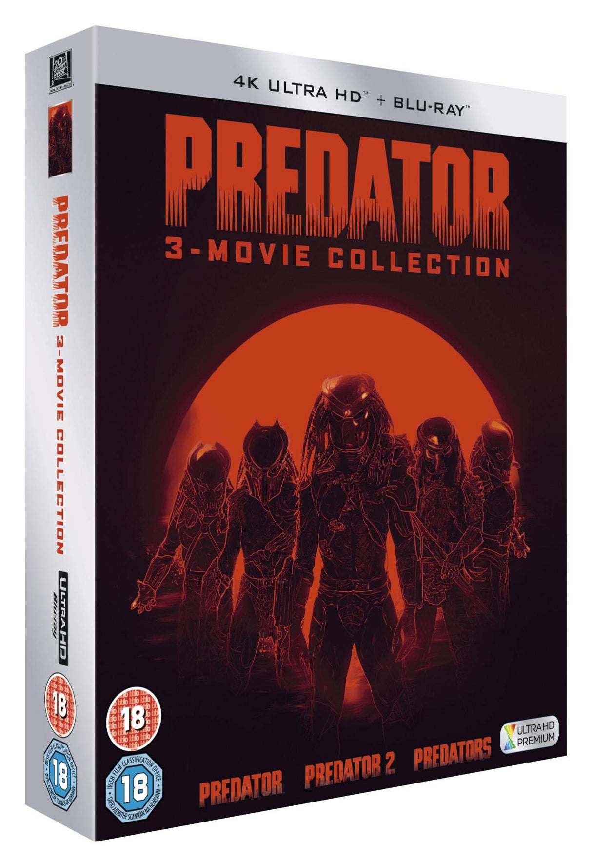 Predator Trilogy Boxset Ultra-HD [4k Ultra-HD + Blu-Ray]